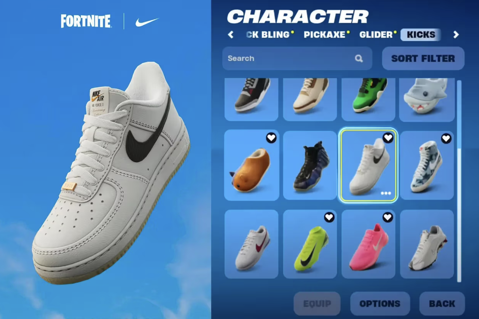 Nike & Fortnite Drop Digital Heat